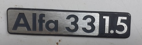 Emblema alfa romeo - 33, –