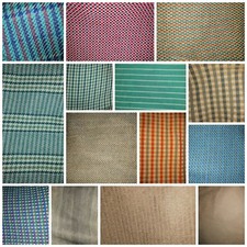 Tessuto Stoffa Auto D'epoca