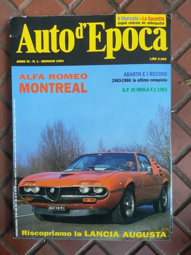 Alfa romeo montreal - alfa, rivista