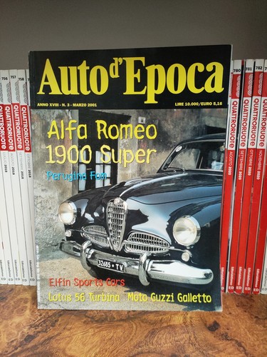 Rivista auto epoca - d'epoca, marzo
