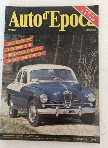 Auto epoca 1992 alfa - 4,
